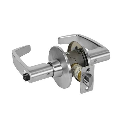 11 Line G05 Entry/Office Lever Lockset w/SFIC Disposable Core Satin Chrome