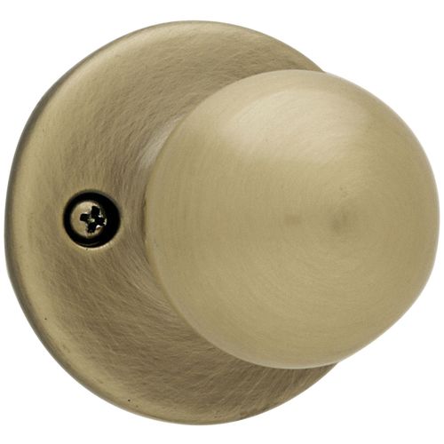 Kwikset 488P5 Polo Half Dummy Knob Antique Brass
