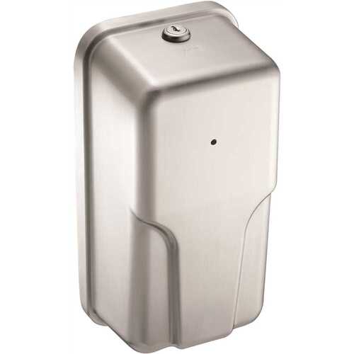ASI American Specialties, Inc. 10-20365 Wall Mounted Automatic Foam Soap and Foam Hand Sanitizer Dispenser in Stainless Steel Battery Operated