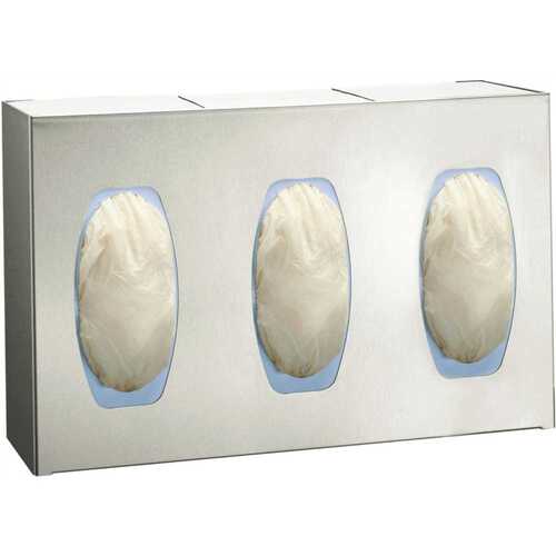 Surface Mounted Surgical Glove Dispenser for Stainless Steel