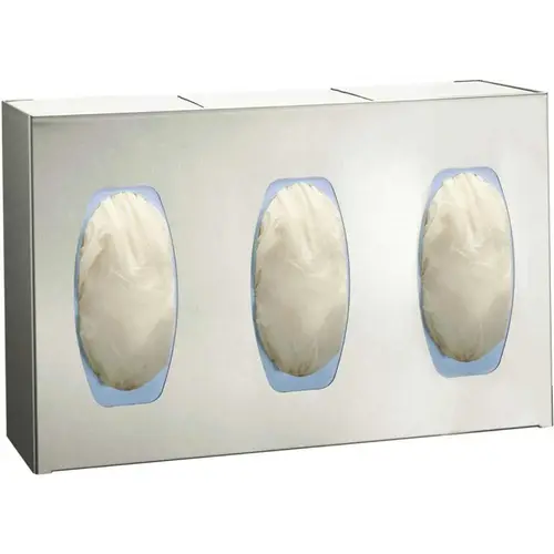 ASI American Specialties, Inc. 10-0501-3 Surface Mounted Surgical Glove Dispenser for Stainless Steel