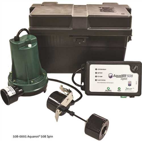 ZOELLER 508-0005 1/2 hp Battery Back-up System
