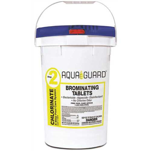 AQUAGUARD 22036AGD 50 lbs. Bromine Tablets Chlorinating