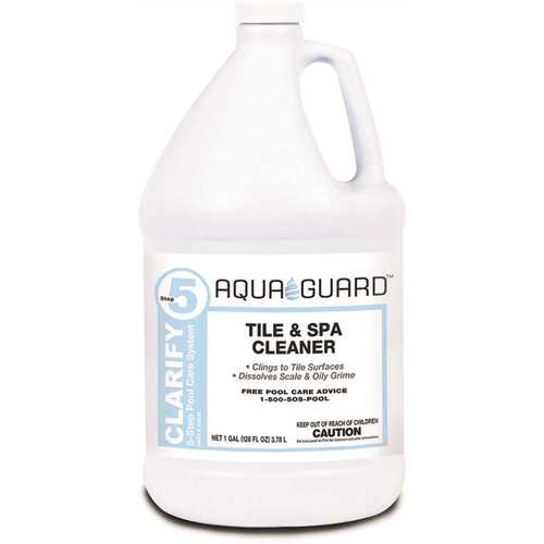 AQUAGUARD 50128AGD 1 Gal. Tile and Spa Cleaner Pool Cleaner