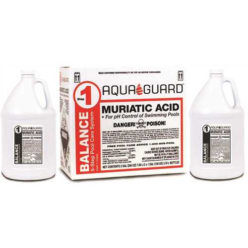AQUAGUARD 14128AGD 1 Gal. Muriatic Acid Balancer