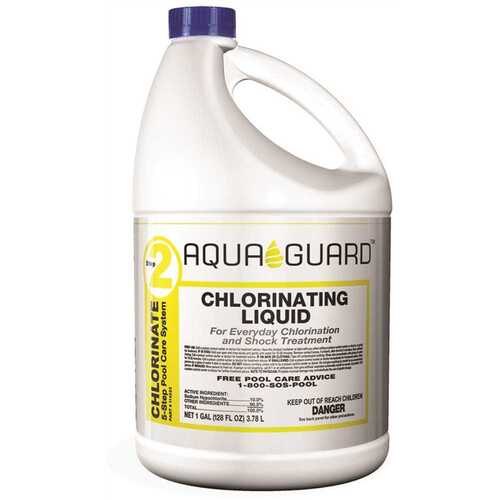 AQUAGUARD 26488848431 1 Gal. Chlorinating Liquid Chlorinating