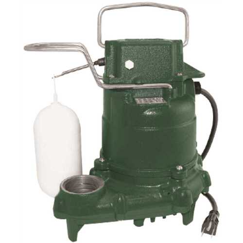 ZOELLER 53-0001 0.3 HP Submersible Automatic Sump Pump System