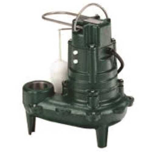 ZOELLER 267-0001 1/2 HP Submersible Sewage/Effluent Ejector Non-Clog Pump