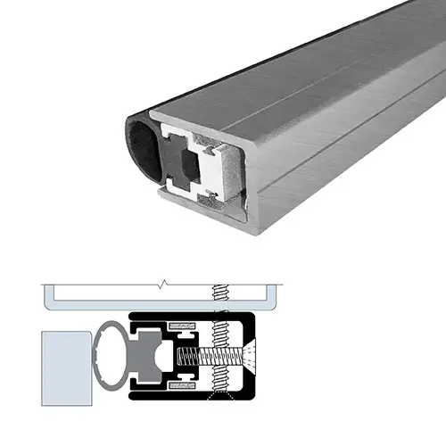 48" Intumescent Adjustable Sealing System (1-5/8" by 29/32") Stainless Steel4