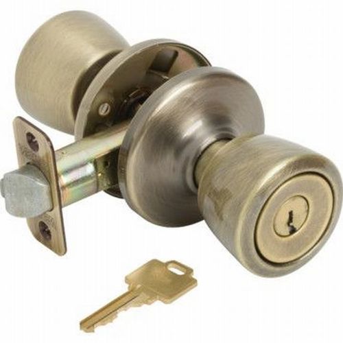 4 x Vintage Weiser Lock A300H HUNTINGTON Brass Door Knob Lock Sets NOS 1980s