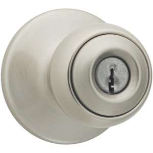 Weiser Gac531y15 Yukon Entry Door Lock With 6 Way Adjustable