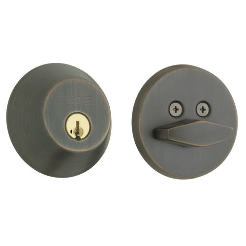 Weiser Lock GD947111P Single Cylinder Keyed Entry Deadbolt from the
