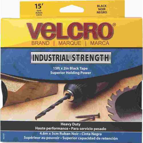 VELCRO Brand 10154412 15 ft. x 2 in. Industrial Strength Tape