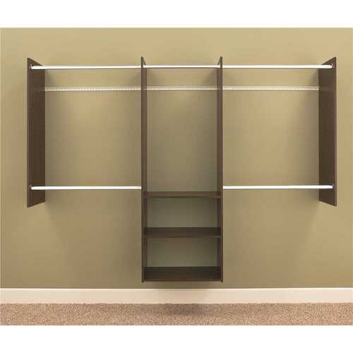The Stow Company 3580571 4'-8' DELUXE CLOSET KIT