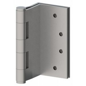 Hager 126043 Full Mortise Commercial Hinge, Bright Polished Brass