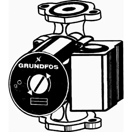 GRUNDFOS 100298 3 SPD CRCLTR PMP 1/25HP 115V Red