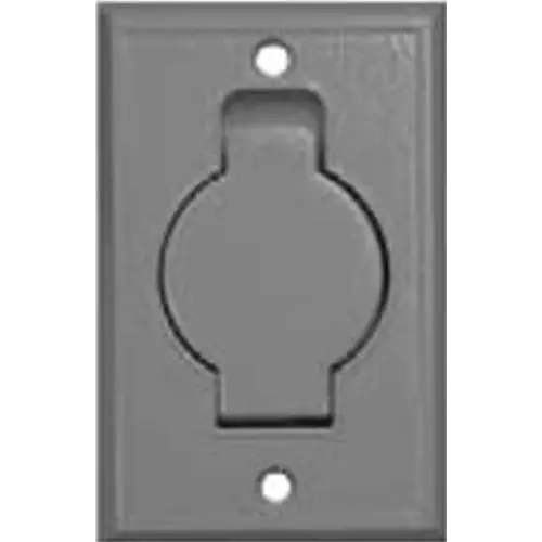 VACUUM SYSTEM METAL INLET VALVE BISQUE Gray