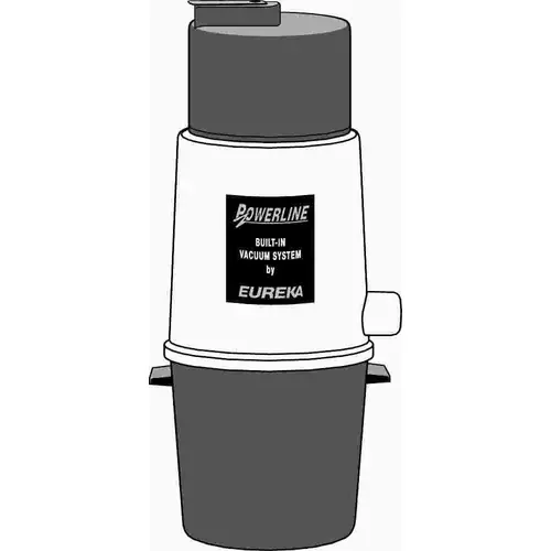 SILMAR ELECTRONICS 1021155 BUILT-IN VACUUM SYSTEM 3-STAGE 12.9 AMP MOTOR Gray