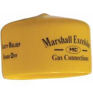 MARSHALL EXCELSIOR COMPANY 108459 MEC PROTECTIVE CAP .437 IN. ID X .38 IN. OAL YELLOW *