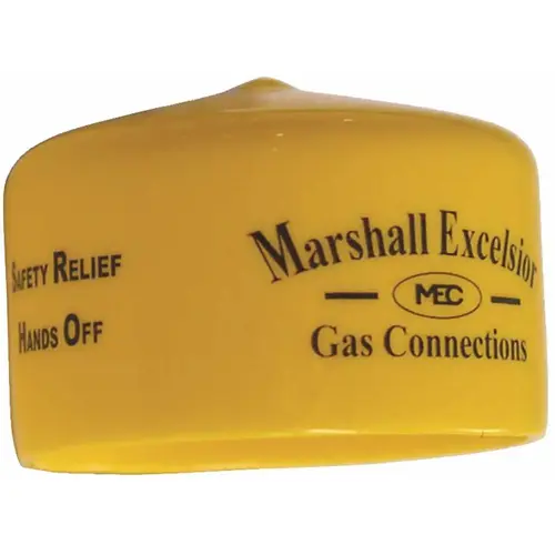 MARSHALL EXCELSIOR COMPANY 108459 MEC PROTECTIVE CAP .437 IN. ID X .38 IN. OAL YELLOW *