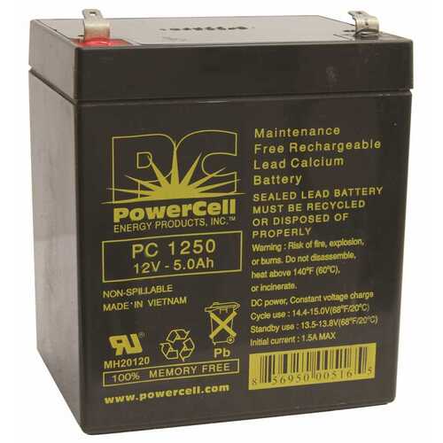 POWERCELL ENERGY PRODUCTS 132639 SEALED LEAD ACID BAT. 12V