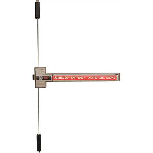 ECL-230X-TDB EXIT CONTROL 3-POINT LOCKING ALARMED PANIC BAR Gray