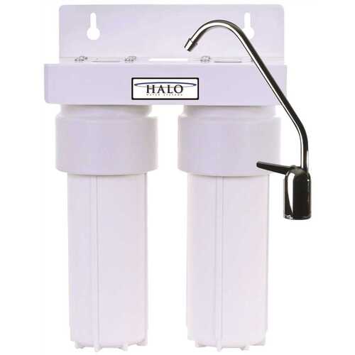 HALO WATER SYSTEMS 297273 2STAGE UNDER COUNTER DRINKING WATER SYSTEM