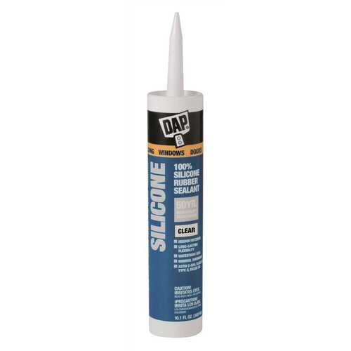 GE SILICONE CAULK 10.3 OZ CLEAR