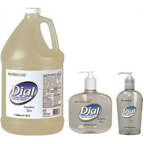 Sensitive Skin Antimicrobial Liquid Hand Soap - 4/1 Gallon Refill