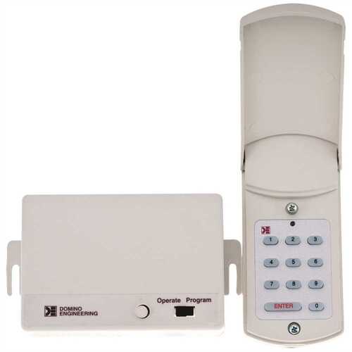 Domino Engineering U003848 KEYLESS ENTRY SYSTEM
