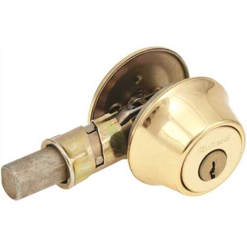 Single Cylinder Brass Deadbolt