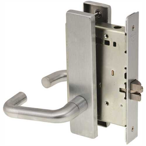 L MORTISE LOCKSET PASSAGE W ESCUTCHEON CHROME