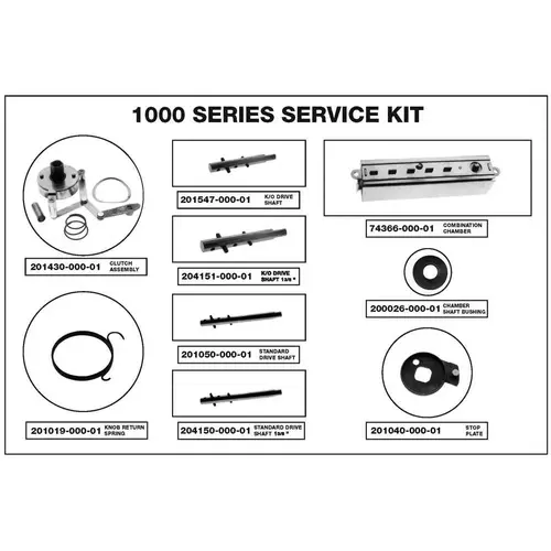KABA SIMPLEX 1000 SERVICE KIT