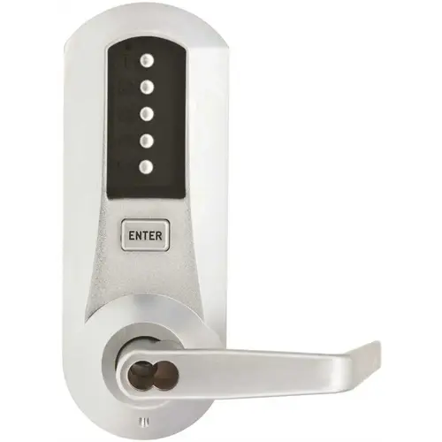 5000 EXTRA HEAVY-DUTY PUSHBUTTON LOCK BEST IC Satin Chrome