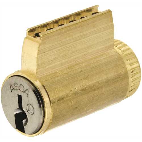 ASSA HIGH SECURITY SCHLAGE KEY-IN-KNOB CYLINDER V-10 DULL CHROME