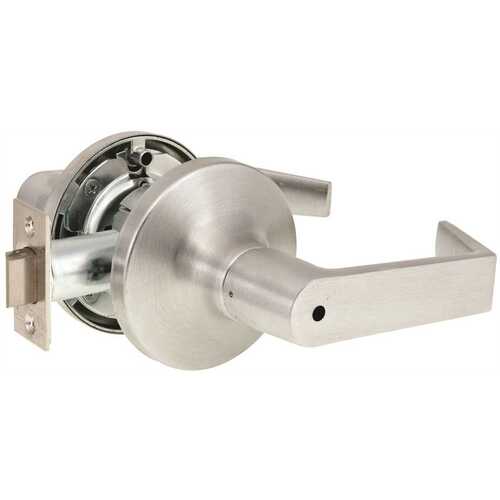 AUGUSTA 5400LN PRIVACY LEVERSET 2-3/4" BS DULL CHROME