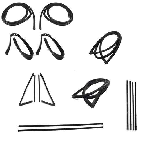 Precision Replacement Parts CWK 1113 67 PDS Weatherstrip Kit - set of 16