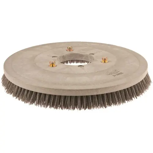 20 in. Disk Abrasive Brush Gray