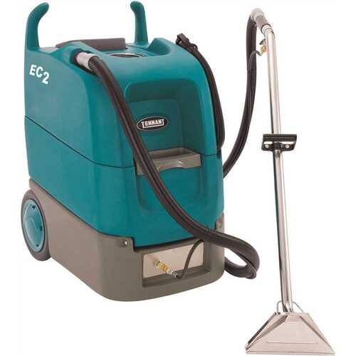 EC2,220 psi (15.2 bar) Canister Extractor w/Stainless Steel carpet wand and vacuum and solution hoses Teal