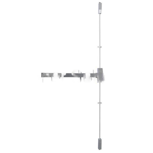 Dexter Commercial ED1500VEO3FT7FTDHSP28 ED1500 Series Surface Vertical Rod Panic Device, 3 x 7 Foot, Aluminum Painted
