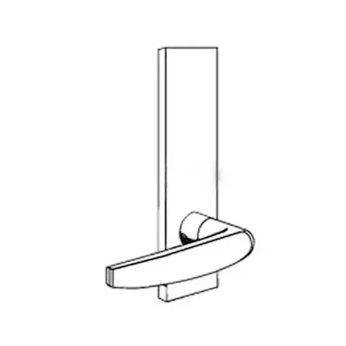 Entry / Office Mortise Lock C Keyway with 07 Lever and L Escutcheon Satin Bronze Finish