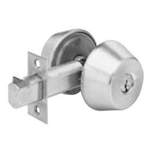 E Series Grade 2 Deadbolt Satin Chrome