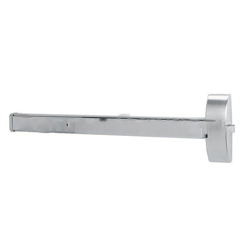 9300 Series Rim Exit Device with Antimicrobial Coating, Satin Stainless Steel