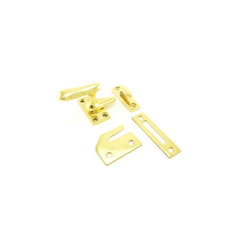 Ives Residential 66B3 Casement Fastener with Multiple Strikes Bright Brass Finish