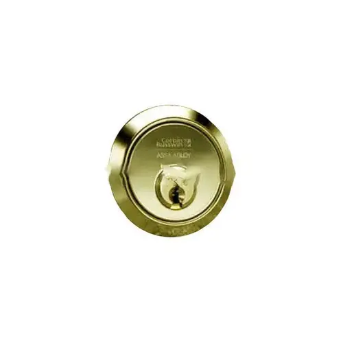 1000 Series Mortise Cylinder, Satin Brass