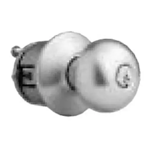 Exit Device Knob Trim, Satin Chrome