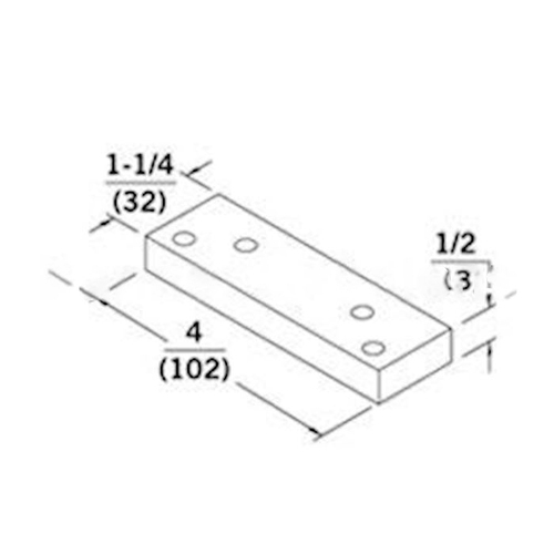 DORMA BSHD689 8000, 7400, 7300 Series Closer Blade Stop Spacer