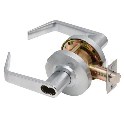 Dexter Commercial C2000CLSTRMR626SFIC C2000 Regular Lever Storeroom Lockset, Satin Chrome