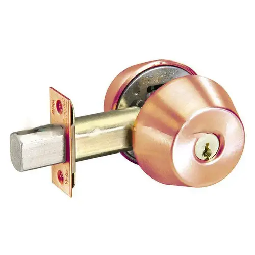 D200 Series Deadbolt Grade 2, Satin Bronze