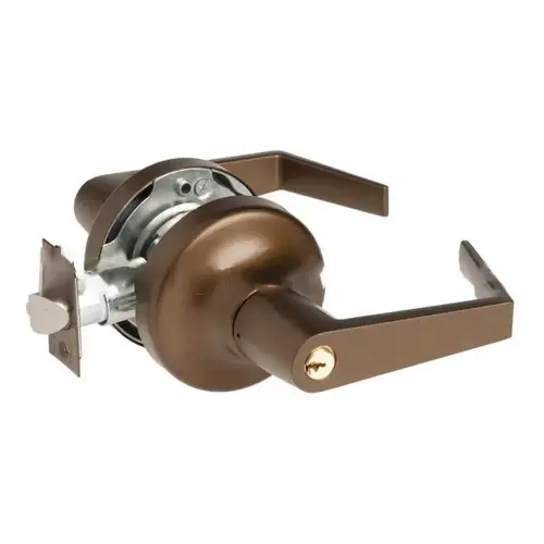 5300LN Series Standard Duty Lever Lock, Dark Oxidized Satin Bronze